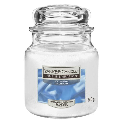 Yankee Candle Jar Candle Soft Cotton 340g