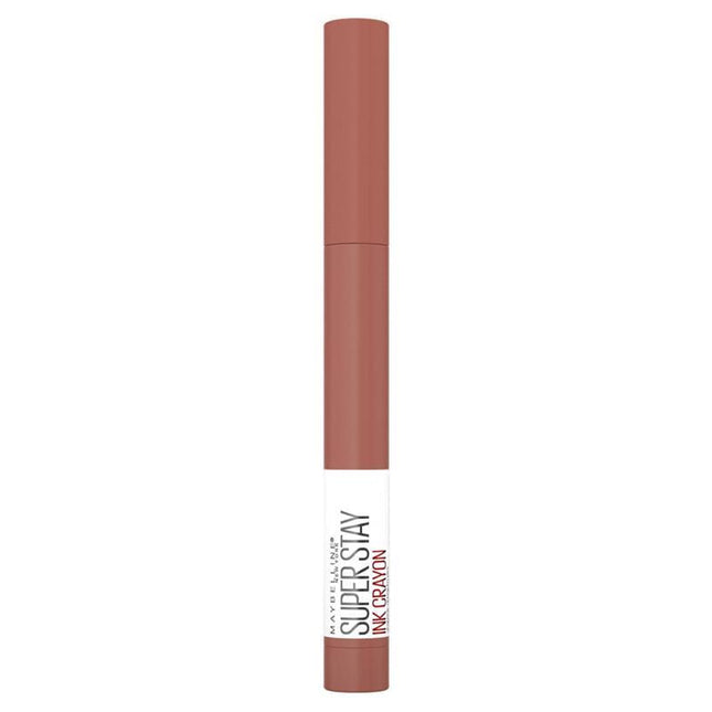 Maybelline Superstay Ink Crayon Lipstick Spiced up 100 Rise to the Top - OhYouLuckyDuck.com.au