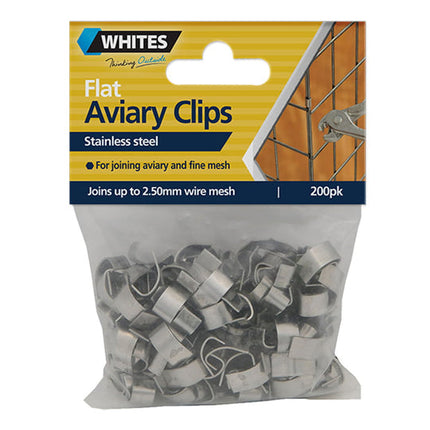 Jack Aviary Flat Clips 200
