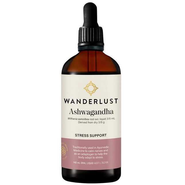 Wanderlust Ashwagandha Drops 140ML