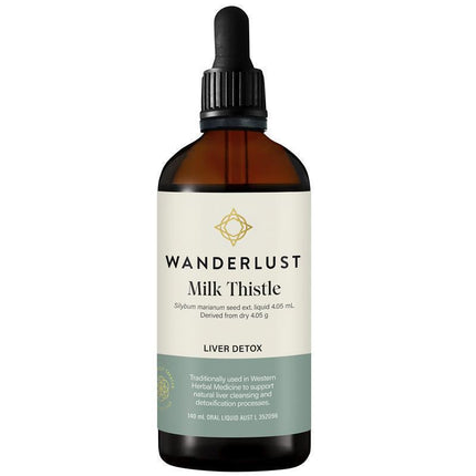 Wanderlust Milk Thistle Drops 140ml