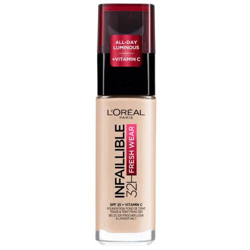L'Oreal Infallible 24H Fresh Wear Foundation - 330 Hazelnut - OhYouLuckyDuck.com.au