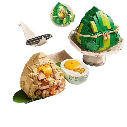 Loz Mini Building Blocks Chinese Dim Sum Series 1260-1267