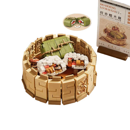 Loz Mini Building Blocks Chinese Dim Sum Series 1260-1267