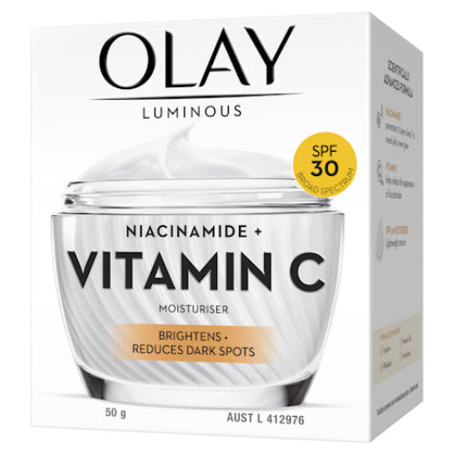 Olay Luminous Vitamin C Cream Moisturizer Spf30 50G