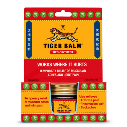 Tiger Balm Red Muscle And Joint Relief Ointment 18G