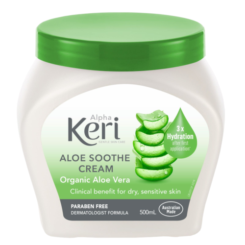 Alpha Keri Aloe Soothe Cream 500G - OhYouLuckyDuck.com.au