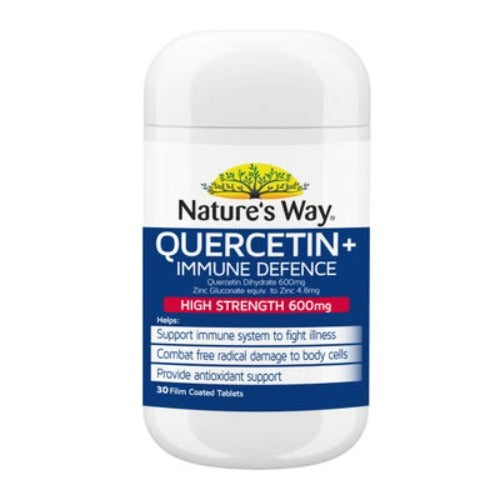 Nature's Way Quercetin Immune Defence Tablets 30 - OhYouLuckyDuck.com.au
