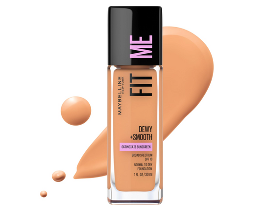 Maybelline Fit Me Foundation Dewy Smooth 322 Warm Honey