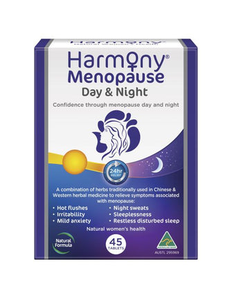 M&P Harmony Menopause Day & Night Tabs 45 - OhYouLuckyDuck.com.au
