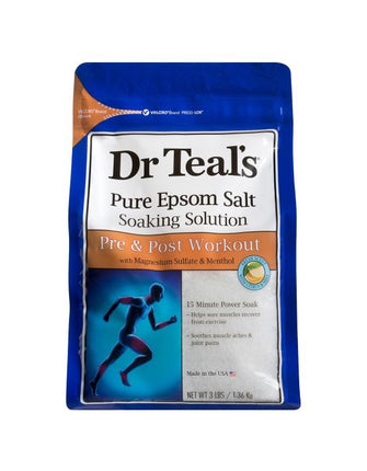 Dr Teals Epsom Salt Pre/Post Work Out 1.36kg - OhYouLuckyDuck.com.au