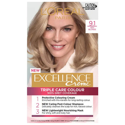 Loreal Paris Excellence 9.1 Light Ash Blonde