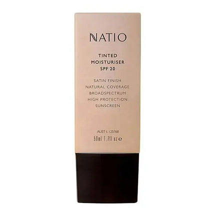 Natio Tinted Moisturiser Spf 20 Neutral 50ml