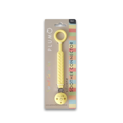 Plum Soother Connector Lemon