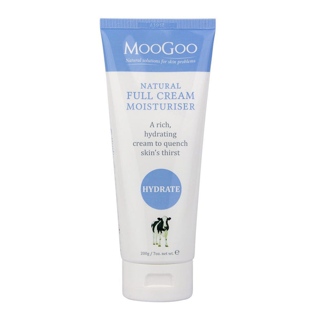 MooGoo Full Cream Moisturiser for Face and Body 200 G