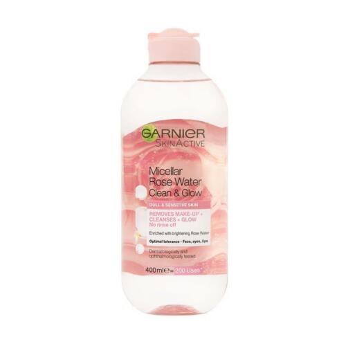 Garnier SkinActive Micellar Rose Cleansing Water Clean & Glow 400ml - OhYouLuckyDuck.com.au