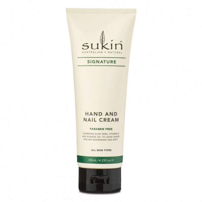 Sukin Hand & Nail Cream Tube 125Ml - OhYouLuckyDuck.com.au