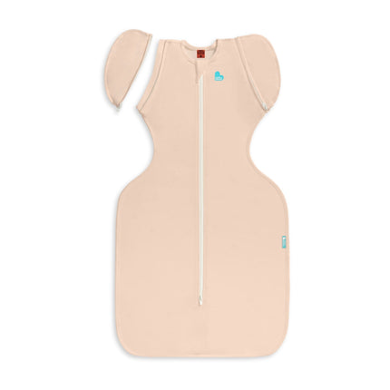 Love To Dream Swaddle Transition Bag 0.2 Tog Stretch Cotton Blush 3 to 6 Months