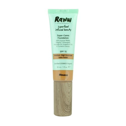 Raww Superfood Camouflage Foundation Mousse - OhYouLuckyDuck.com.au