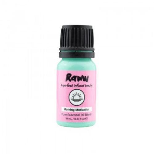 Raww Aromatherapy Blend Morning Motivation 10ml - OhYouLuckyDuck.com.au
