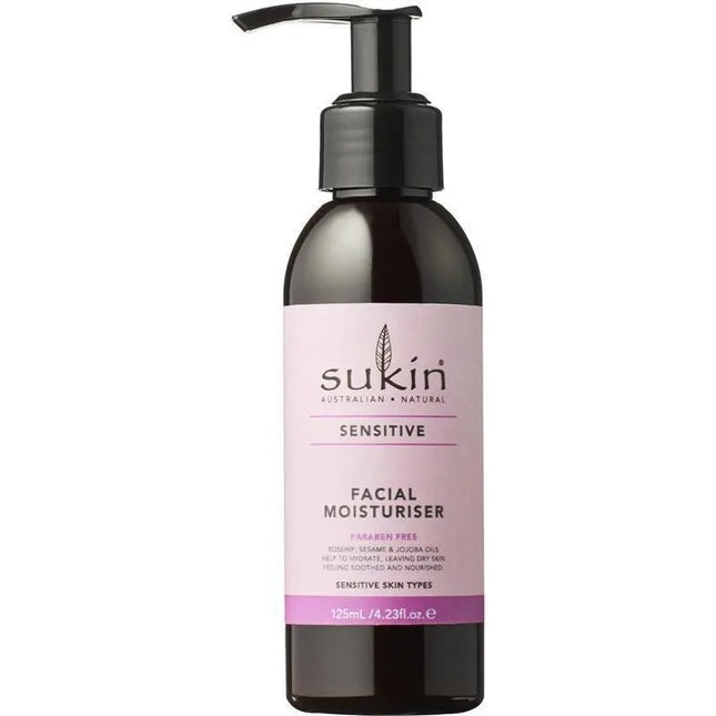 Sukin Sensitive Facial Moisturiser 125mL