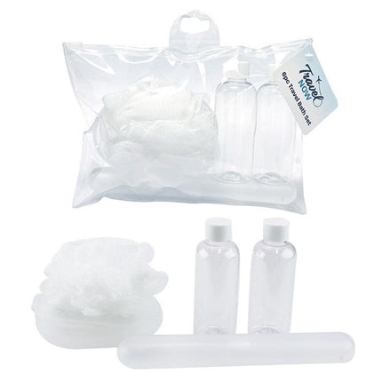 Travel Now Bath Set Carry Bag 5 Piece