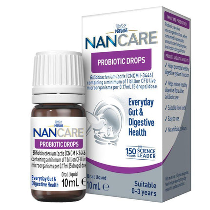 Nancare Probiotic Drops Gut Digestive Health 24X10ml - OhYouLuckyDuck.com.au