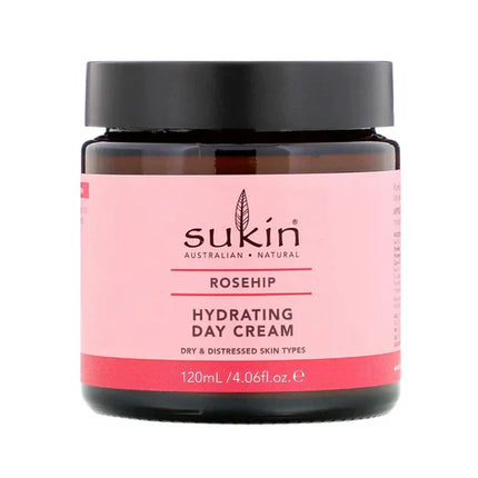 Sukin Rosehip Hydrating Day Cream 120ML - OhYouLuckyDuck.com.au