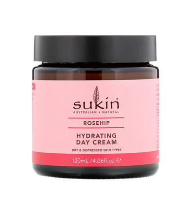 Sukin Rosehip Hydrating Day Cream 120ML - OhYouLuckyDuck.com.au