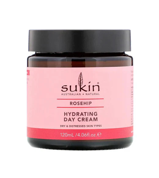 Sukin Rosehip Hydrating Day Cream 120ML - OhYouLuckyDuck.com.au