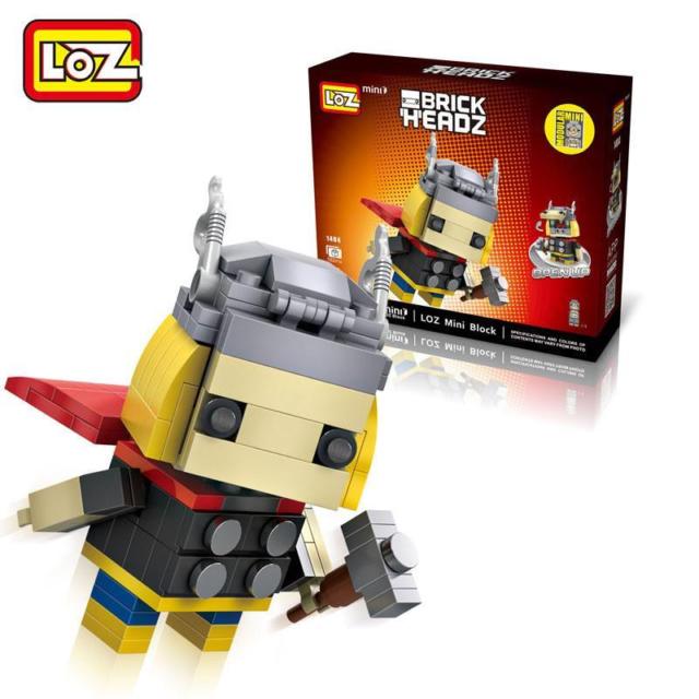 Loz 1404 Mini Blocks Thor Building Set 182 Pieces