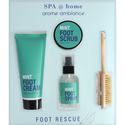 Arome Ambiance Spa Home Foot Rescue Mint