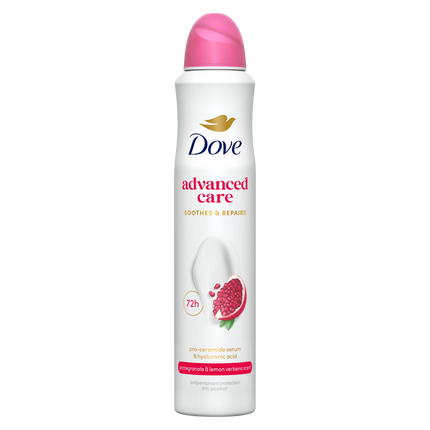 Dove Advanced Care Go Fresh Pomegranate and Lemon Verbena Antiperspirant Deodorant Aerosol 250ML