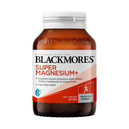Blackmores Super Magnesium Plus Tablets 50 Count
