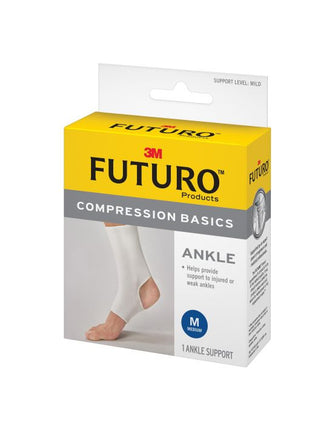 Futuro Compression Basics Elastic Ankle Support Medium
