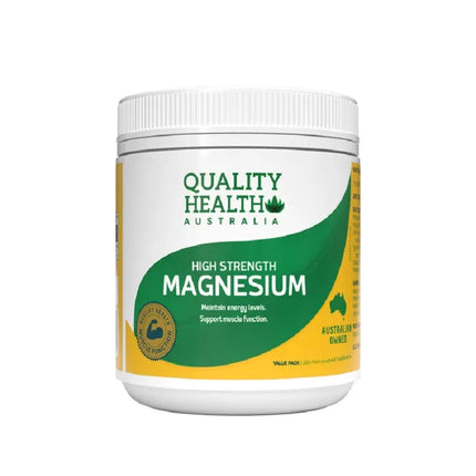 Quality Health High Strength Magnesium 250 Tabs