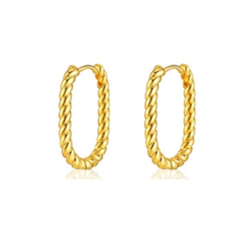 Adnohr Just Hoops Oval Twist Design Gp 14583