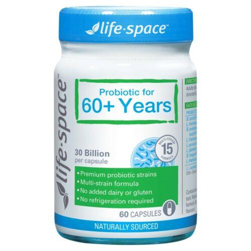 Life Space Probiotic for 60+ Years Capsules 60 - OhYouLuckyDuck.com.au