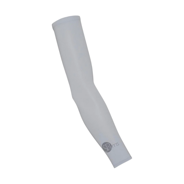 SParms Sun Protection Arm Sleeves Grey Large