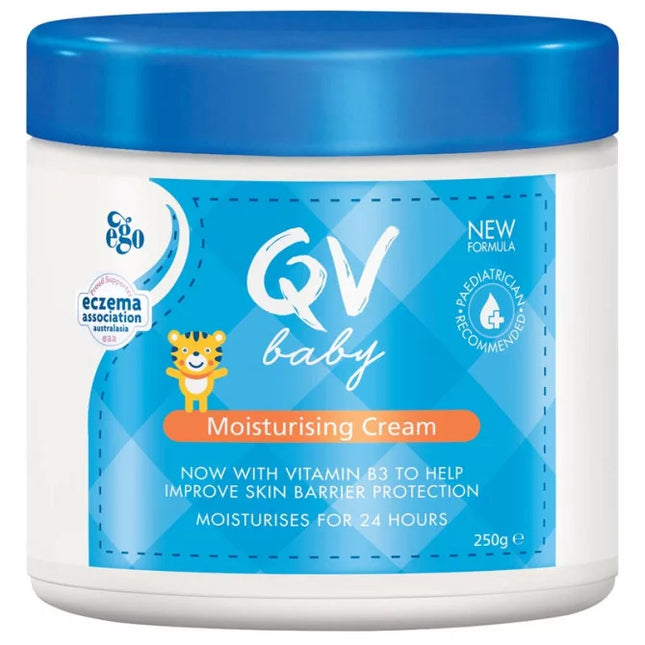 Ego Qv Baby Moisturising Cream 250G - OhYouLuckyDuck.com.au