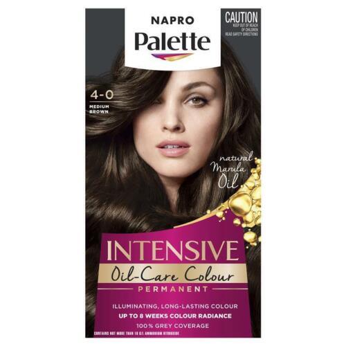 Napro Palette Intensive Creme Colour Permanent 4-0 Medium Brown - OhYouLuckyDuck.com.au