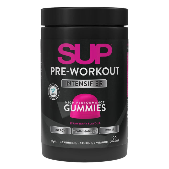 SUP Pre Workout Strawberry Flavour Gummies 90s