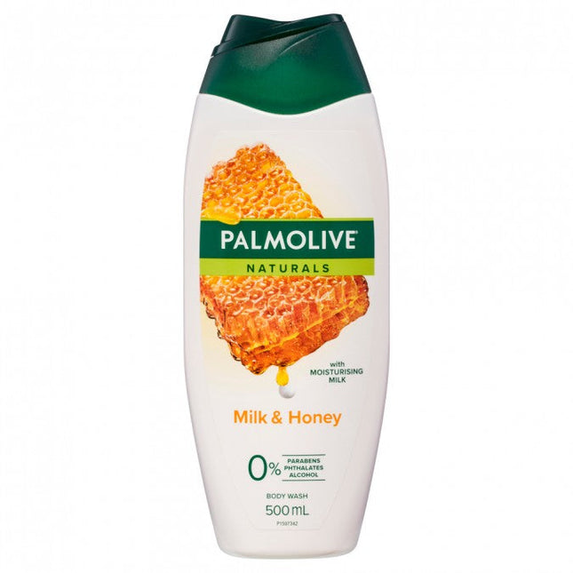 Palmolive Naturals Milk & Honey Body Wash 500ml - OhYouLuckyDuck.com.au