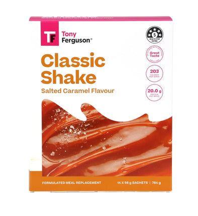 Tony Ferguson Classic Shake Salted Caramel 14 Pack