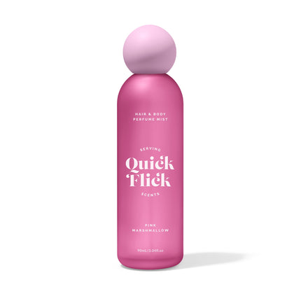 The Quick Flick Serving Scents Hair And Body Mist Pink Marshmallow 90ML