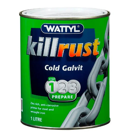 Wattyl Killrust Cold Galvit 1L