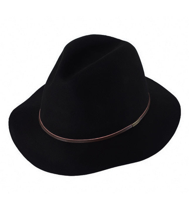 Kooringal Mens Mid Brim Fedora Rajah Wool Hat