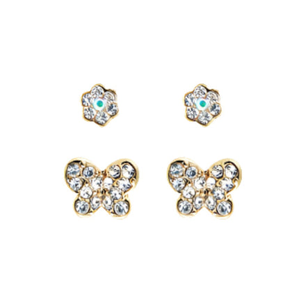 Studex Adnohr Sensation Crystal Daisy Butterfly