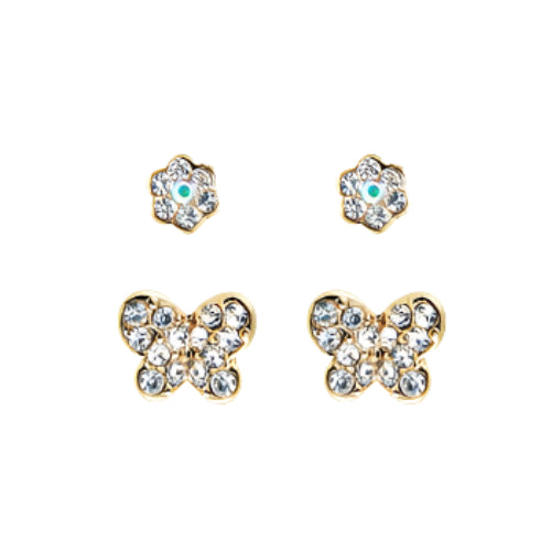 Studex Adnohr Sensation Crystal Daisy Butterfly