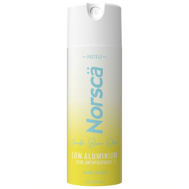 Norsca Pastels Low Aluminium Vanilla Bean Whip Antiperspirant 93g